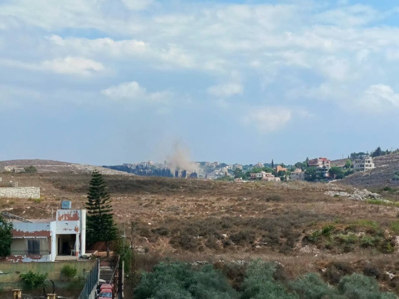 דחוף: ארטילריה של הכיבוש מכוונת בעיירה זוותאר שבמזרח לבנון, מדרום ללבנון