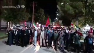 מצעד של תושבי פלורידה לתמיכה באידיאלים של המהפכה האסלאמית - קישור