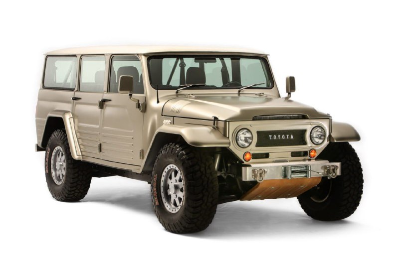 Toyota восстановила необычный рестомод на базе внедорожника Land Cruiser 2