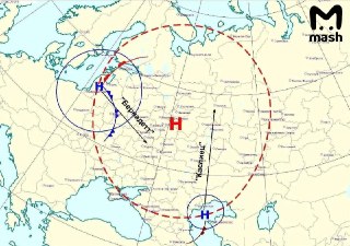 Мегациклон "Гайдар" обрушится на Москву на выходных — из-за слияния двух вихрей в один в столице выпадет до 80% месячной нормы осадков.Формирование суперциклонов в европейской части России — очень редкое явление. Оно называется эффектом Фудзивары. На этот 