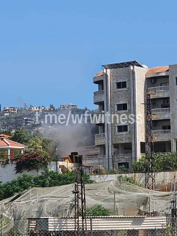 ️🇱🇧🇮🇱 צה"ל הטיל פצצת קול מעל העיירה מנצורי שבדרום לבנון.