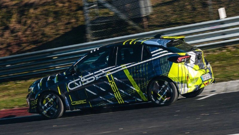 Opel завершил испытания Corsa GSE на Нюрбургринге 2