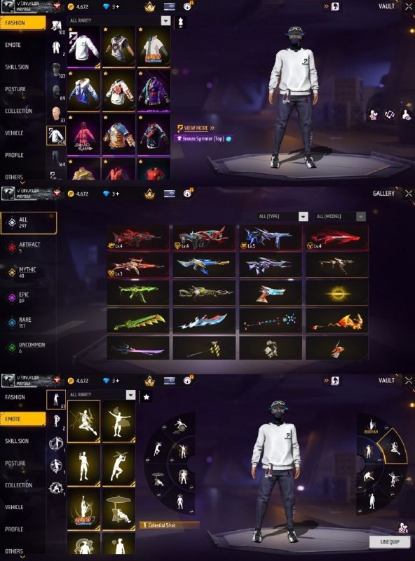 دنیای اکانت فری فایر freefire: 5680. Gh