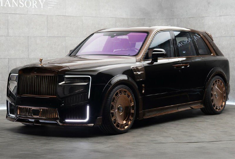 Необычный Rolls-Royce Cullinan от ателье Mansory