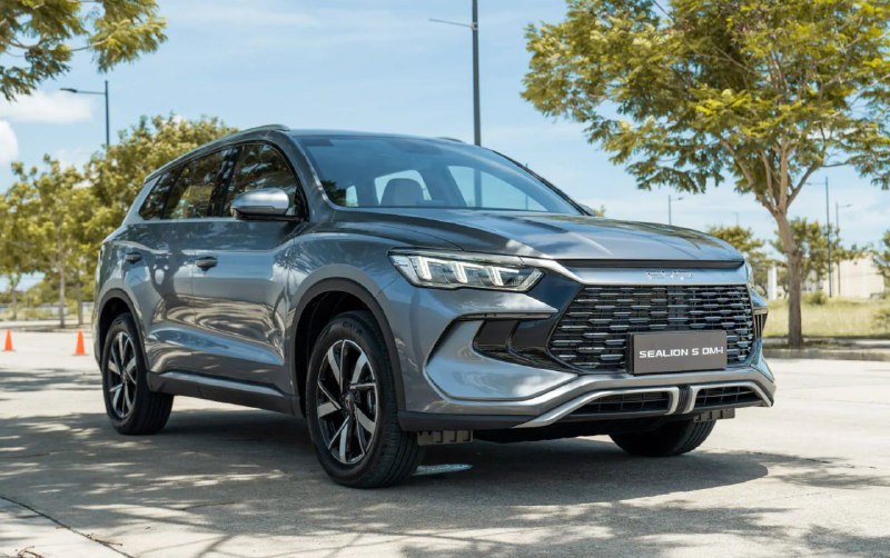 Китайский BYD Sealion 5 отправится покорять Европу...