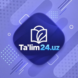 Telegram profile photo for Ta’lim24.uz