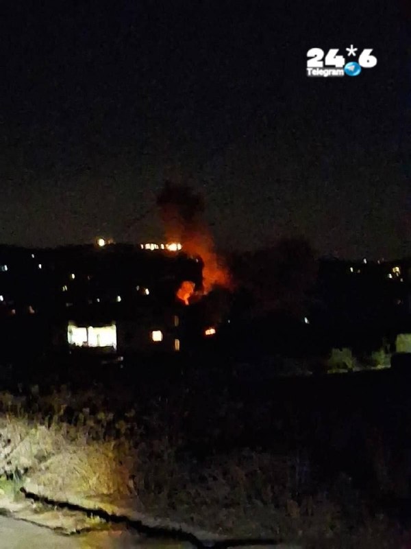 🇮🇱 תקיפה בכפר חולא בדרום לבנון.