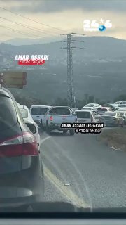 🇮🇱 זירת הירי בדיר חנא: במקום פצוע אחד במצב בינוני.