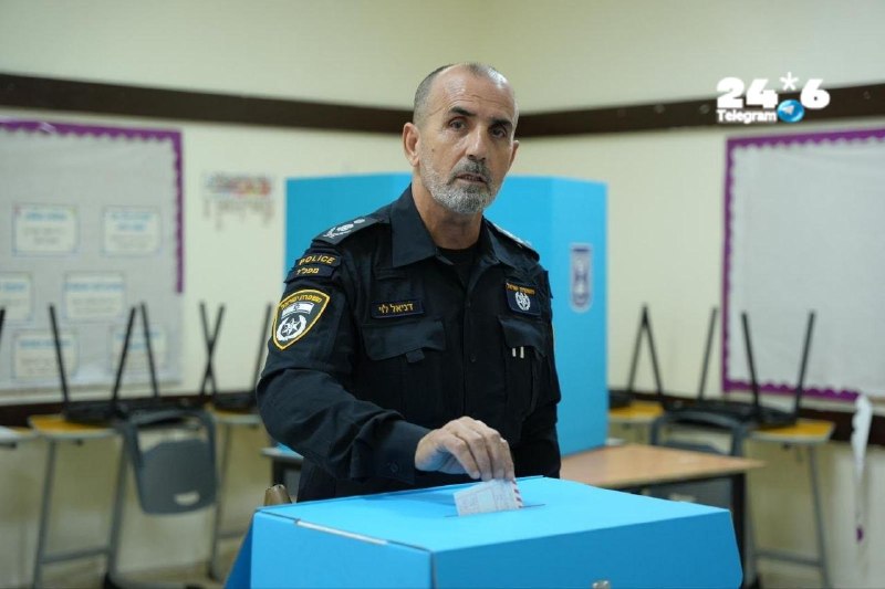 🇮🇱 המפקח הכללי של המשטרה דני לוי הצביע הבוקר בבחירות לכנסת ה-26. בהבטחת תהליך בחירות תקין ובטוח בכל רחבי…