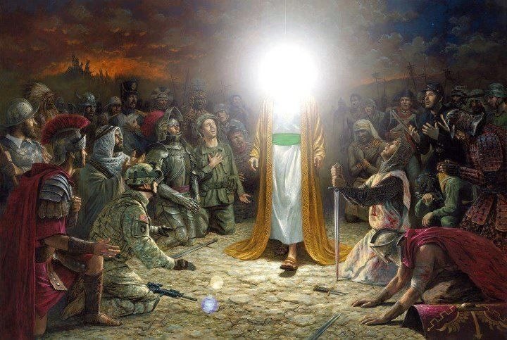 افق کردستان🇮🇷: آغاز امامت حضرت حجت بن الحسن(عج) را خدمت تمام شیعیان و مسلمانان جهان تبریک عرض میکنیم💚--------------------------@ofoghko