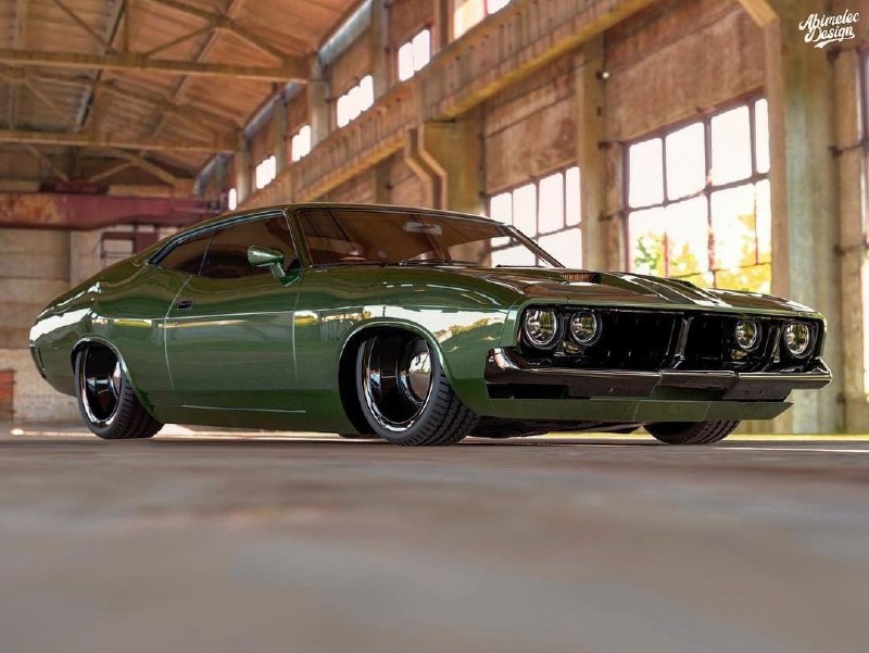 Рендер Ford Falcon (XB) от Abimelec Design