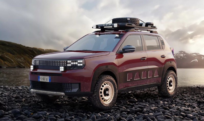 Fiat показал внедорожную Grande Panda 4x4 Fiat представил полноприводную версию