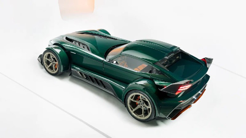 Donkervoort представила P24 RS — свой самый экстремальный спорткар с тарга-кузовом из алюминия и кар 3
