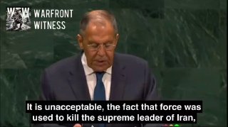 ️🇷🇺🇮🇷 Russian Foreign Minister Sergei Lavrov condemned the American attacks that killed the late Ayatollah Ali Khamenei at the end of February: