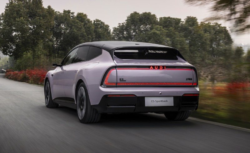 В Китае стартовали продажи новой Audi E5 Sportback 3