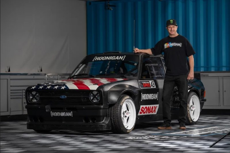 На продажу выставили личный Ford Escort Кена Блока — тот самый, подготовленный для джимханы.