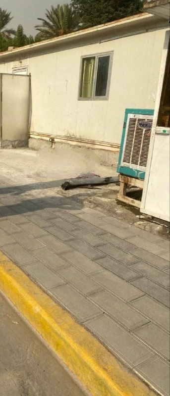 תיעוד נפילת שרידי טיל יירוט אוויר באזור הירוק שנורה לעבר צעדת אויב