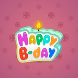 B-Day Candle #227