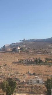 דחוף: הפצצת ארטילריה הכיבוש בפאתי אזור "דוחא כפר רומן", דרומית ללבנון.