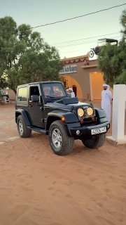 Самый узкий в мире Jeep WranglerВнедорожник построили в Марокко на базе стандарт