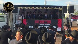 עצרת מחאה מחוץ לכלא 10 נגד מעצר עריק חרדי