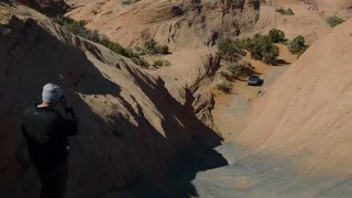 Tesla Cybertruck преодолел известные врата ада МоаваТрехмоторный Cybertruck медл