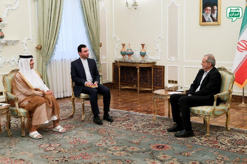 خبر ایران | irNews: نخست‌وزیر و وزیر خارجه قطر با پزشکیان دیدار و گفت‌وگو کرد @irNews