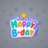 B-Day Candle #169