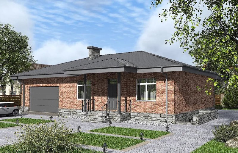 Планировка загородного дома с подвалом и гаражом Дизайн и ремонт Please open Telegram to view this post VIEW IN TELEGRAM - изображение 1 - telegram, view, планировка