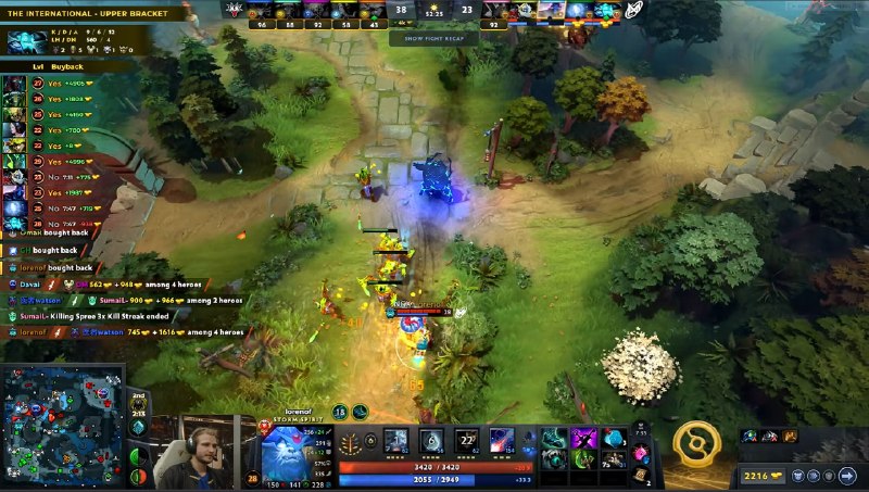 Dota2 Live: عاه