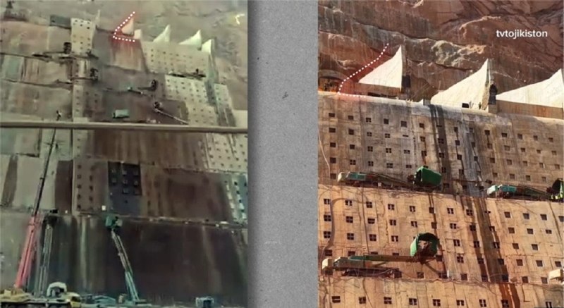 מיכל מים התפוצץ באתר הבנייה של תחנת הכוח ההידרואלקטרית רוגון. ב-21 באוקטובר נקרע מיכל עם מים טכניים באחת ממ…
