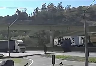 🇺🇸 A tractor-trailer overturned on its side releasing over 20 tons of squid onto a roadway in #Narragansett, Rhode Island, on Sunday, according to state police.That is a nightmare to clean up. Imagine the smell on a hot day.Follow main channel -> LiveLeak Follow private channel -> LiveLeak Private