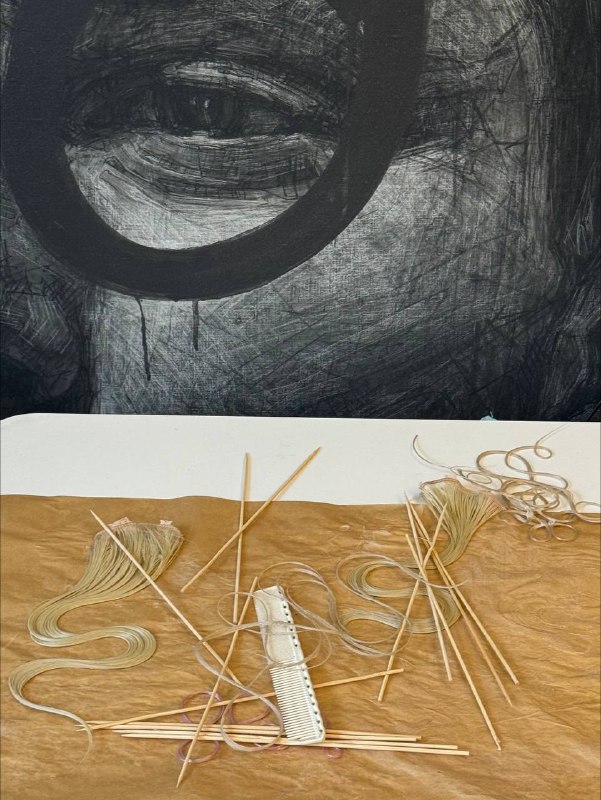 Крутой командой собираем проект о чувствахПробую новые форматы работы с волосами и материалами напоминающие волосы. Завтра съемка, таить не будем, так что весь бэк будет тут 🙌🏻Крутой командой собираем проект о чувствахПробую новые форматы работы с волосами и материалами напоминающие волосы. Завтра съемка, таить не будем, так что весь бэк будет тут 🙌🏻