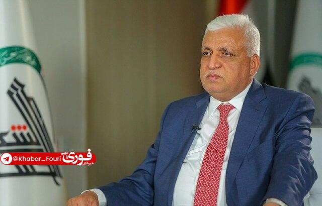 خبرهای فوری مهم 🔖: رئیس الحشد الشعبی: ایران در برابر یک جنگ شبهجهانی ایستادگی کردفالح الفیاض در گفتوگو با شبکه «الشرقیه»:🔹جمهوری اسلامی د