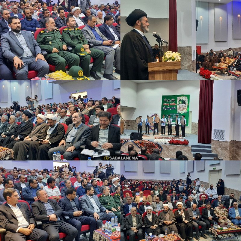 سبلان ما: 📸گزارش تصویری؛ برگزاری جشن بزرگ هفته وحدت در شهر عنبران🔹جشن بزرگ و باشکوه وحدت در شهر عنبران با حضور پرشور مردم و جمعی ا