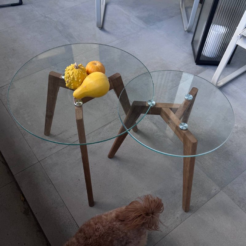 Столики журнальные диаметр 50 и 40 см 2шт — 220gel — фото 1