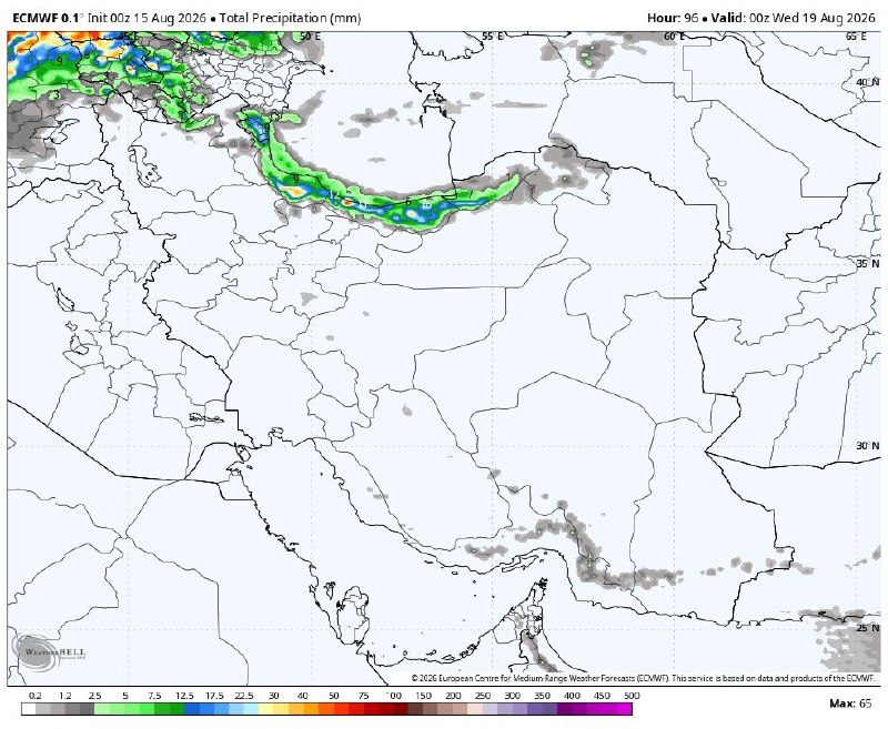 Persian weather: تجمعی بارش ۴ روز آیندهریزش هوای خنک و شروع بارش باران از امشب تا پایان فردا در سواحل جنوبی دریای کاسپین🌧☔️با پرشین وِدِر