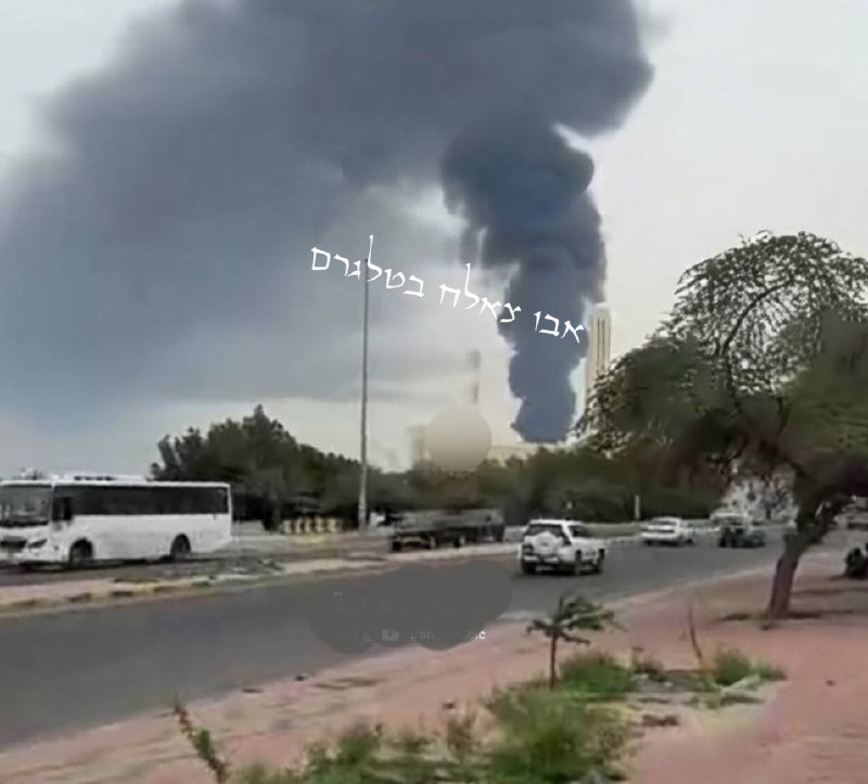 כווית בוערת וחסרת אונים אל מול המתקפות האיראניות.