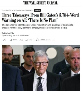 Bill Gates Calls for Taxing AI and Robots and Says There Is No Plan for Displaced Workers