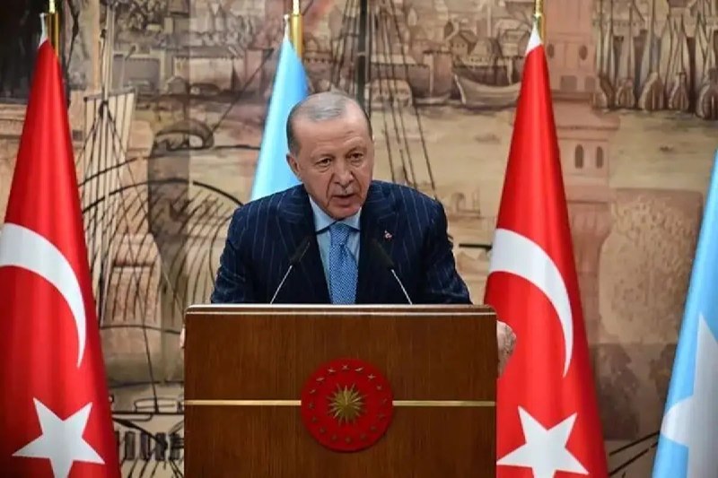 تلگرامخونه: اردوغان: پیمان مکه مشابه ماده ۵ ناتو است؛ حمله به یکی، حمله به هر سه ما تلقی می‌شود.🍁تلگرامخونه🍁 @TelgeramKhone