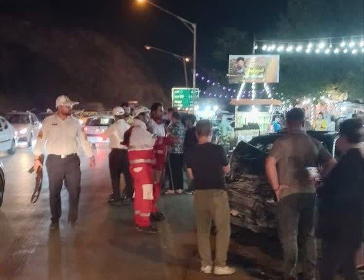 سبلان ما: 🔻تصادف ۳ خودرو در مسیر آقچای حیران با ۶ حادثهدیده🔹در پی برخورد سه دستگاه خودروی اتوبوس، آزرا و ساینا در مسیر آقچای حیرا