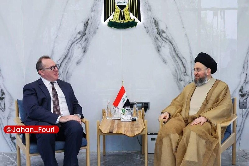 جهان بین‌الملل فوری🌍: عمار حکیم در دیدار با «جاشوا هریس» کاردار سفارت آمریکا در بغداد: سلاح گروه‌های مسلح که در نبرد با داعش نقش داشته‌اند، با