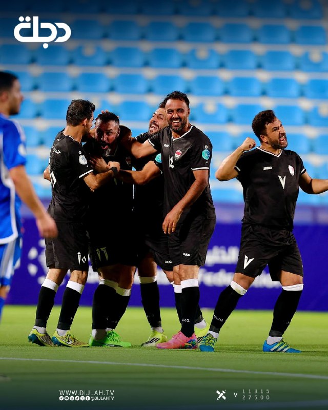 المنتخب العراقي يتغلب على الكويت بهدف دون رد في بطولة خليجي قدامى اللاعبين