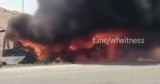 ️🇸🇾 הטלוויזיה הסורית מדווחת כי 19 בני אדם נהרגו ו-27 נוספים נפצעו, לפי הדיווחים הראשוניים, לאחר ששני אוטו…