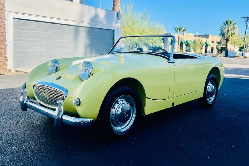 🚗✨ Классика в новых красках: 1958 Austin‑Healey Bugeye SpriteПо нашим данным, в