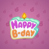 B-Day Candle #163