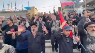 🎦 תמונות של הגעתם של אבלי בורוג'רדי למסגד טהראן