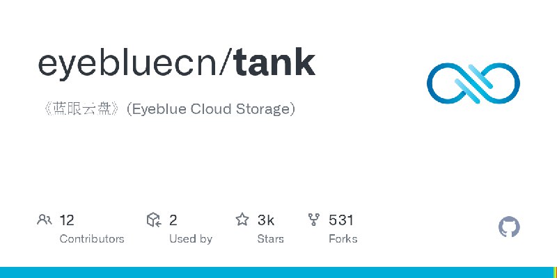GitHub - eyebluecn/tank: 《蓝眼云盘》(Eyeblue Cloud Storage)