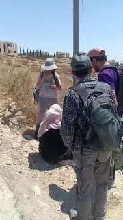 مستوطنون يعتدون على ناشطة أجنبية في أبو نجيم جنوب بيت لحم