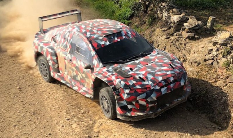 Toyota тестирует новое купе В Португалии замечен раллийный прототип Toyotaв кузо